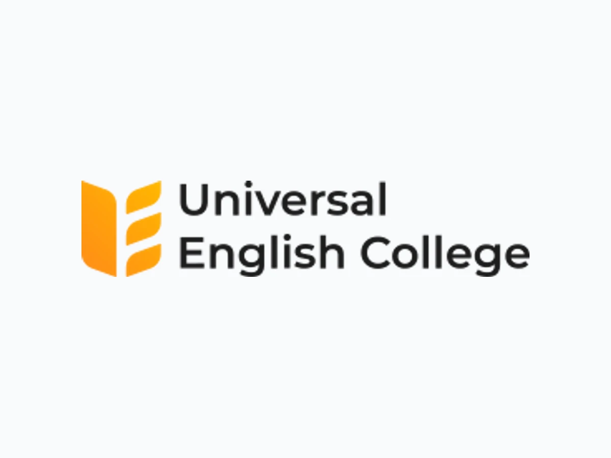 Universal English College 공식 로고